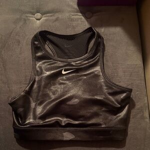 Nike Black Camo Sports Bra